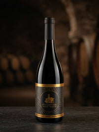 Chasovnika Red Blend wine bottle from historic cellar in Nessebar
